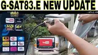 G-SAT 83.E News channel update 6 feat dish antina setting
