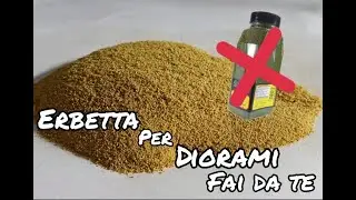 Erbetta per diorami fai da te, Herb for DIY dioramas