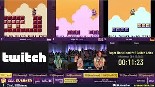ESA Summer Marathon 2022 29 - Super Mario Land 2: 6 Golden Coins [FR Restream]