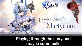 Playing through the story | Azur Lane | Light of the Martyrium Event