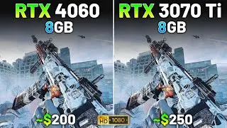 RTX 4060 vs RTX 3070 Ti in 2026 | Test in 15 Games | 1080p