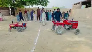 Big Tractor vs Two Mini Tractor 🚜 