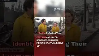Katy Tur: Katy Tur and Jacob Soboroff Celebrate Friendship at &lsquo;MSNBC Live 25&rsquo; #politics