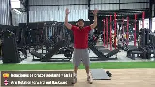 Rotaci&oacute;n de brazos adelante y atr&aacute;s   Arm Rotation Forward and Backwards