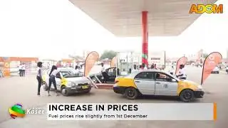 INCREASE IN PRICES: Fuel prices rise slightly from ist December