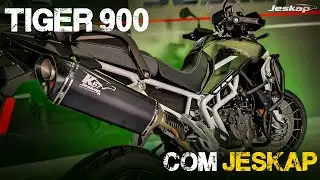 TIGER900 COM PONTEIRA JESKAP K67 FICOU TOP D++ CONFIRA O TESTE NO DINAMÔMETRO!!!
