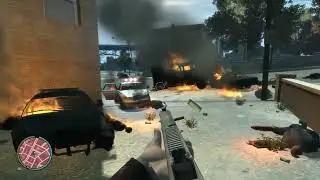 GTA IV, Realistic First Person Police Chase And Escape