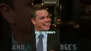 Matt Damon Tells A Hilarious Story About George Clooney | Shorts #mattdamon
