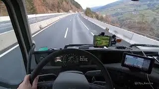 POV DRIVING. Austria. Brennero. 🏔️