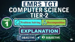 EMRS TGT Computer Science Tier 2  1️⃣ #emrs #emrstier2 #emrsphase2