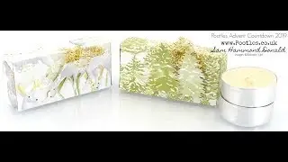 Pootles Advent Countdown 2019 #25 Most Wonderful Time Tealight Box