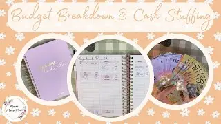 Budget Breakdown, Roll Over & Cash Stuffing | Fortnight / Bi-Weekly Pay | Low Budget | Aussie Money