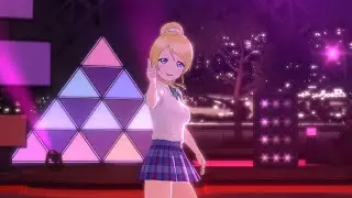Fire Bird (Eli,  shorter skirt, no school vest, School Summer Uniform)[16:9][SIFAS MV]