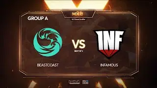 beastcoast vs Infamous, MDL Chengdu Major Qualifier, bo2, game 1 [Eiritel]