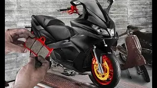 AK550 remplacer plaquette roue arriere