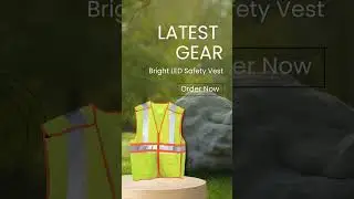 LATEST GEAR Bright LED Safety Vest