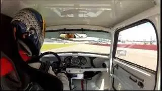 deutsch bernhard steyr puch- gegen thomas kaiser mini cooper zweites rennen hockenheim 2013