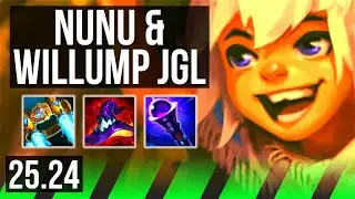 NUNU & WILLUMP vs KAYN (JGL) | Good KDA: 18/1/9 | EUW Grandmaster | 25.24