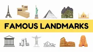 Famous Landmarks Around the World | Educational Video for Kids