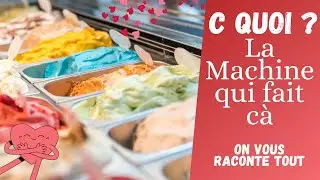 C'est quoi la machine qui fait cette glace incroyable ? 🍦