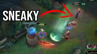 duoking1 OUTPLAYS Sneaky and Blaber in a 2v1 dive