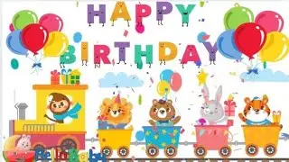Happy Birthday Song for Kids | Animated Birthday Wishes | Hello Baby