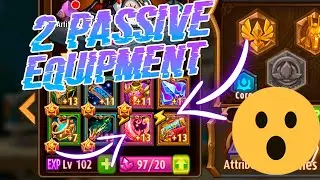 Magic Rush:Heroes | How on 2 passive Equipments | 2 пассивных Снаряжения