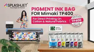 Pigment Ink Bags for Mimaki TP400 | Compatible With TX300P-1800, TX300-1800B & 1800 MKII Printers