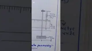 9th class Physics experiment 4.5| diagram observation and data processing, conclusions, cautions|