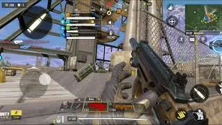 Playing cod mobile in first person classic match