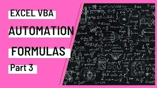 Excel Formulas using VBA | Learn how to automate your reports [2021]