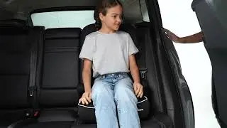 Safe and comfortable travel with our Low Back Booster car seat
