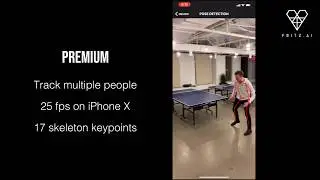 Fritz AI - Pose Estimation on iOS and Android