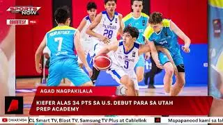 Kiefer Alas nagpasabog ng 34 points para sa Utah Prep Academy | SPORTS NOW