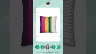 Spun Polyester Square Pillow Case