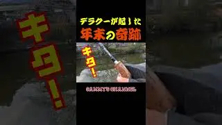 デラクーが起した、年末の奇跡!!   #五三川 #大江川 #バス釣り #バス釣り バスフィッシング #bassfishing