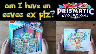 lowrez goes high rez and opens Prismatic Evolutions products!