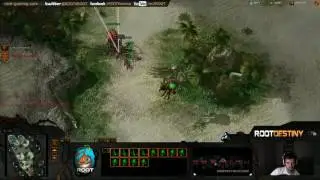 ROOTDestiny vs ROOTCatz on Ohana 8 6 12   SC2