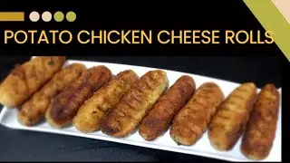 Potato Chicken Cheese Rolls | Easy and Delicious Recipe by Shehr's Kitchen