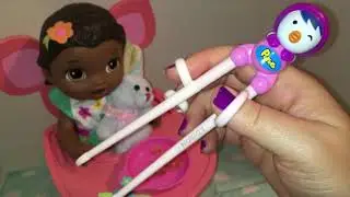 Baby Alive Snackin' Lily Doll Eats Juicy Drop Gummies Candy
