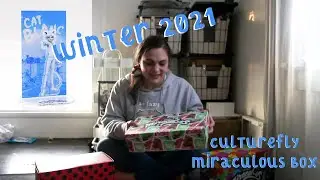 A Super Professional Miraculous Subscription Box Unboxing (Culturefly Winter 2021)