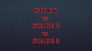 🔥 100 200km/h || Stock vs Stage 2 vs Stage 3 || Alfa Romeo 159 TBi 🔥
