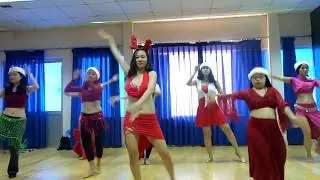 Bellydance Christmas_Lớp m&uacute;a bụng quận 1- Bellygirls Club-Ms Khanh Hoa