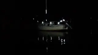 SOLAS reflective tape on a Sailboat - Oralite 1404 1403 M82 Marine Reflective Tape