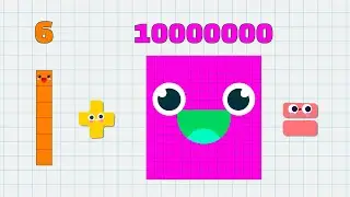Numberblocks | SUM OF SMALL AND BIG NUMBER | ADDITION TWO NUMBERBLOCKS | Learn to Count