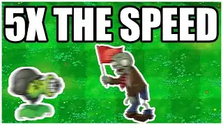 The Game Is Sped Up 5 Times The Normal | Plants VS Zombies Challenge