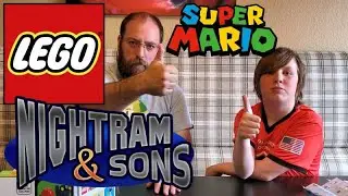 Nightram and Son unbox Lego Super Mario Series Collectible Characters