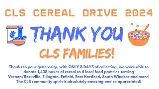 2024 World Kindness Day Cereal Drive