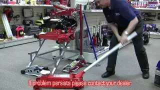 Sealey Trolley Jack Bleeding Procedure
