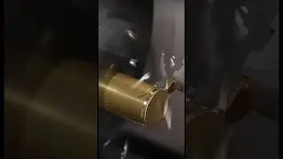 9 mm cutting with grooving #cnc #machine #drillchuck #automobile #cncmachine #welding #viralshort